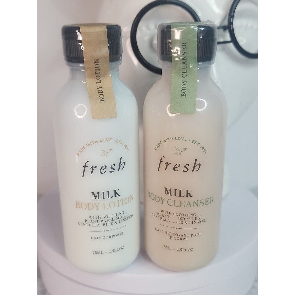 Fresh Milk (by Louis Vuitton)  Body Lotion & Body Cleanser 2.5oz New Sealed